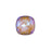 PRESTIGE Crystal, #4470 Cushion Fancy Stone 10mm, Cappuccino DeLite LacquerPRO (1 Piece)