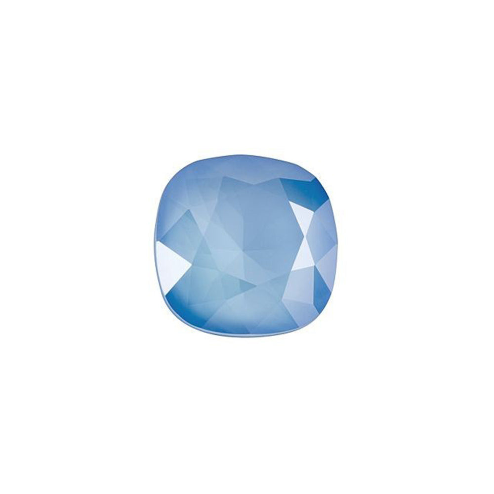 PRESTIGE Crystal, #4470 Cushion Fancy Stone 10mm, Crystal Summer Blue Shiny LacquerPRO (1 Piece)