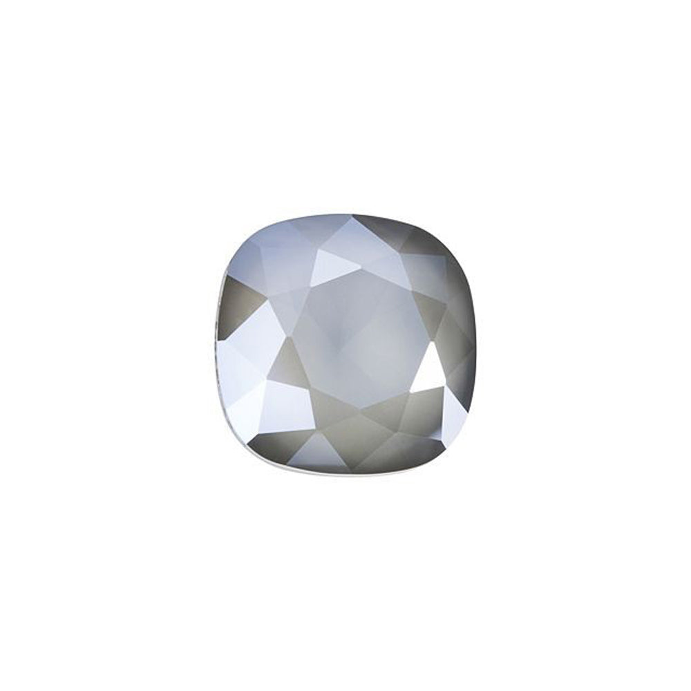 PRESTIGE Crystal, #4470 Cushion Fancy Stone 10mm, Dark Grey Shiny LacquerPRO (1 Piece)