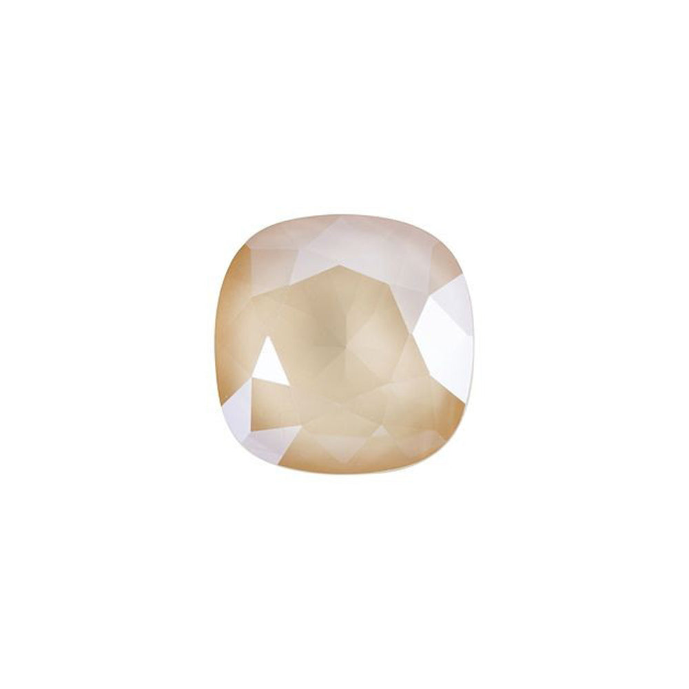 PRESTIGE Crystal, #4470 Cushion Fancy Stone 10mm, Ivory Cream Shiny LacquerPRO (1 Piece)