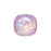 PRESTIGE Crystal, #4470 Cushion Fancy Stone 12mm, Lavender DeLite LacquerPRO (1 Piece)