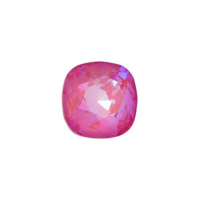 PRESTIGE Crystal, #4470 Cushion Fancy Stone 10mm, Lotus Pink LacquerPRO DeLite (1 Piece)