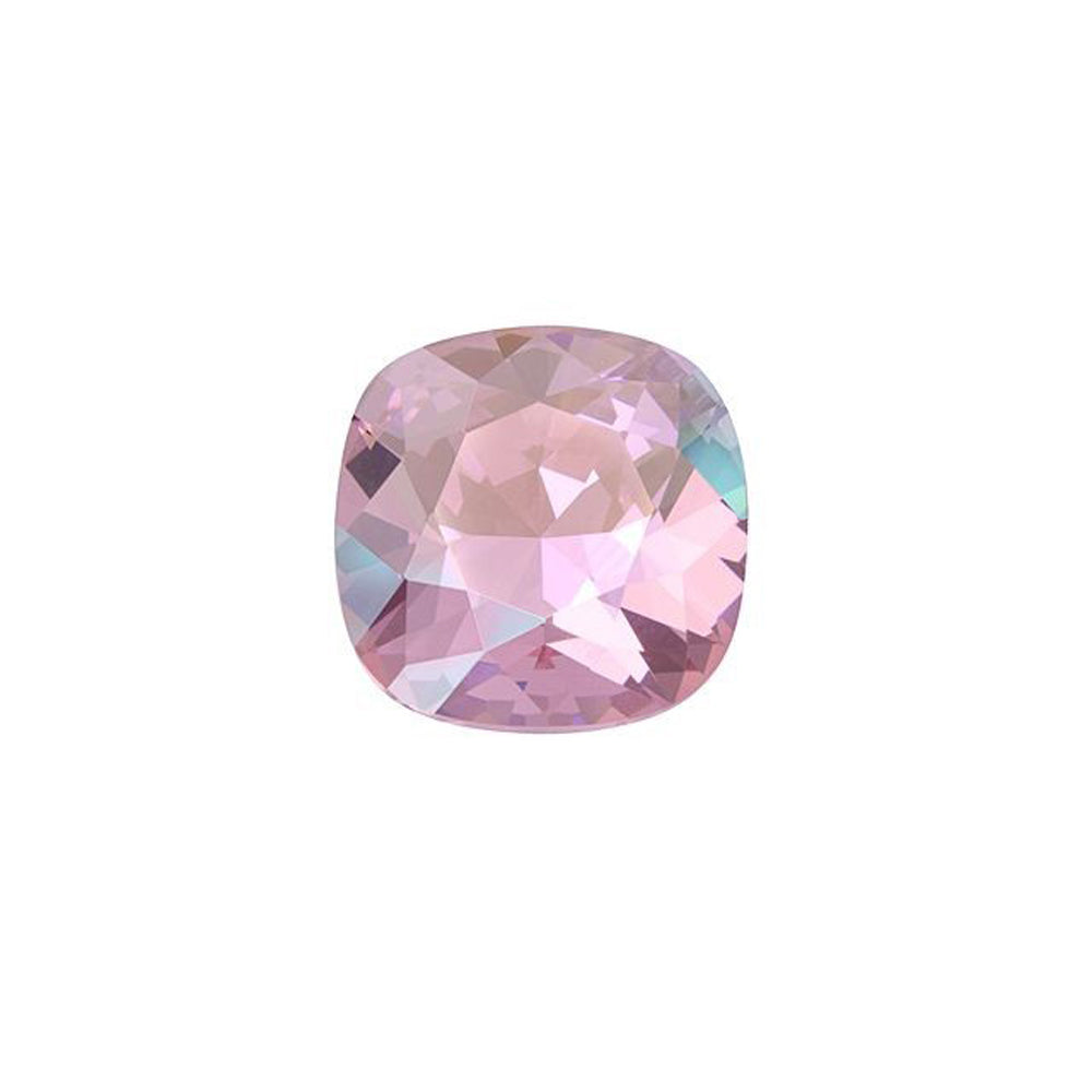 PRESTIGE Crystal, #4470 Cushion Fancy Stone 10mm, Light Rose Ignite (1 Piece)