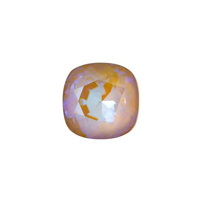 PRESTIGE Crystal, #4470 Cushion Fancy Stone 10mm, Ochre DeLite LacquerPRO (1 Piece)
