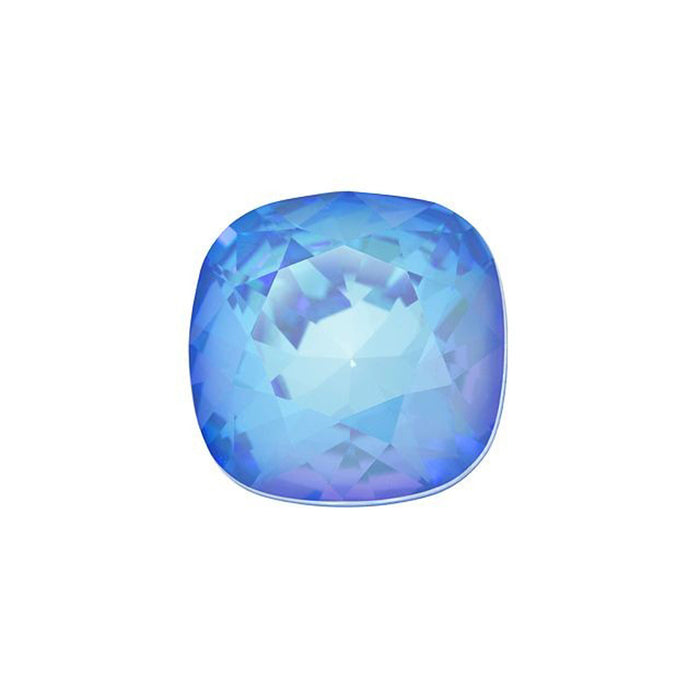 PRESTIGE Crystal, #4470 Cushion Fancy Stone 12mm, Ocean DeLite LacquerPRO (1 Piece)