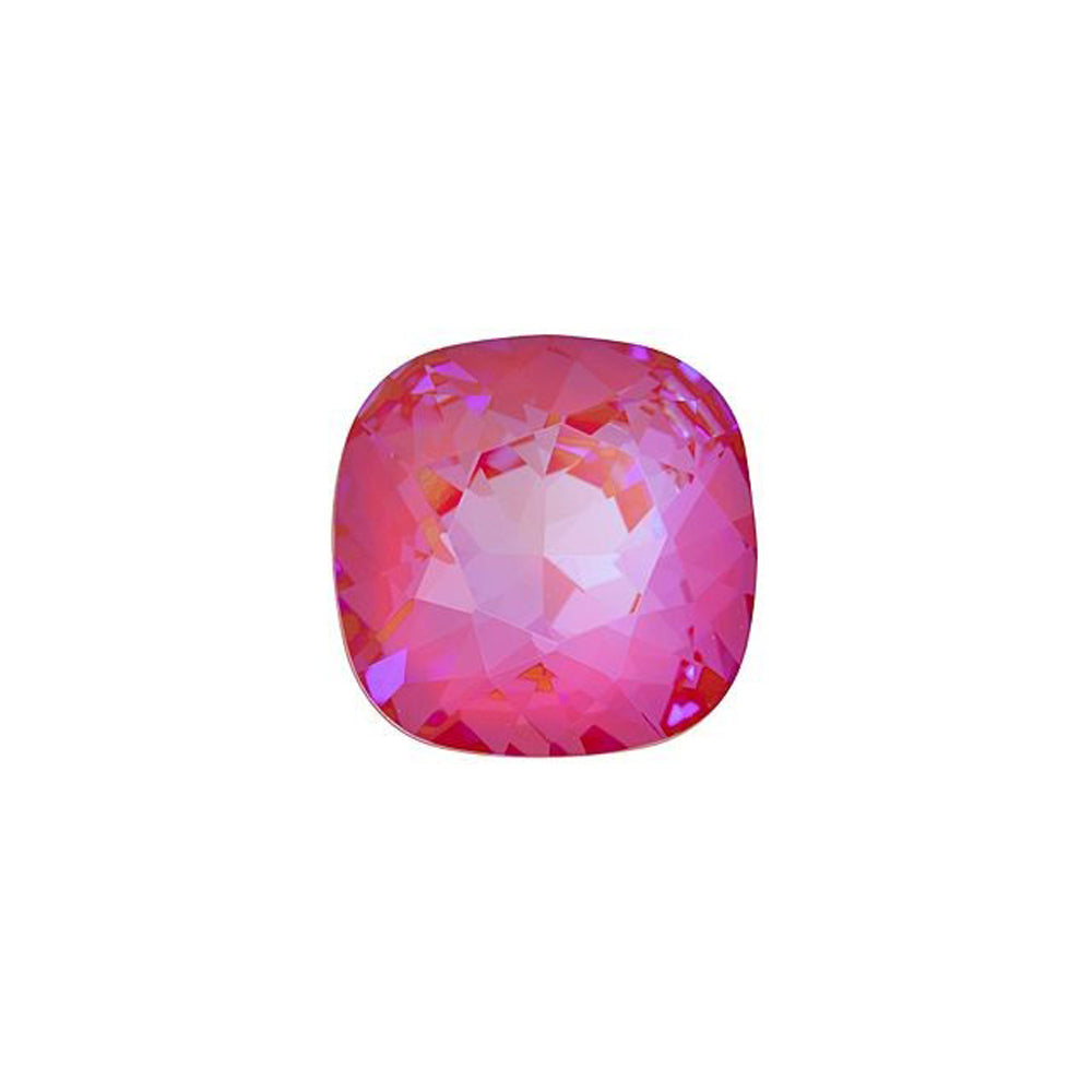 PRESTIGE Crystal, #4470 Cushion Fancy Stone 10mm, Royal Red LacquerPRO DeLite (1 Piece)