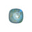 PRESTIGE Crystal, #4470 Cushion Fancy Stone 12mm, Silky Sage LacquerPRO DeLite (1 Piece)