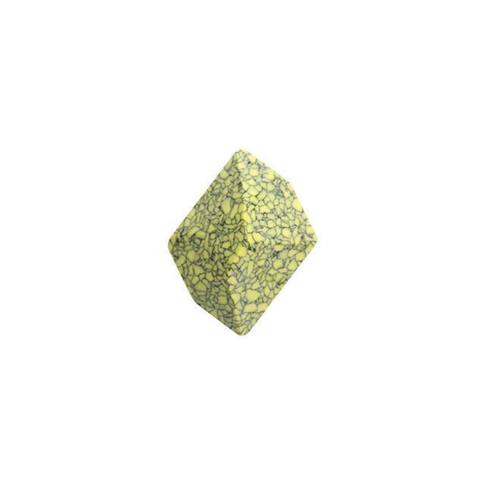 PRESTIGE Crystal, #4739B Cosmic Fancy Stone 14mm, Ceramic Marbled Yellow (1 Piece)