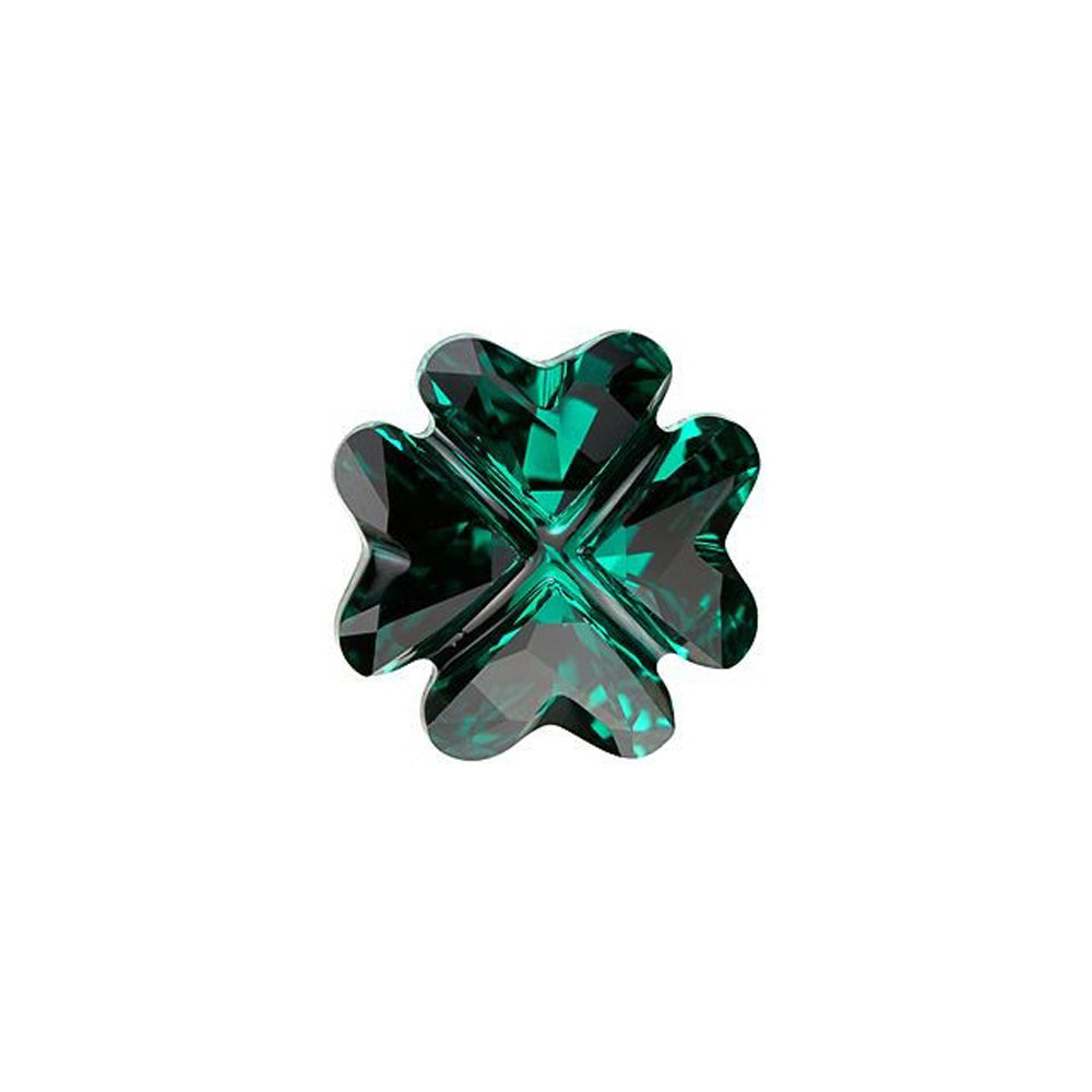PRESTIGE 4785 Clover Fancy Stone 14mm Emerald