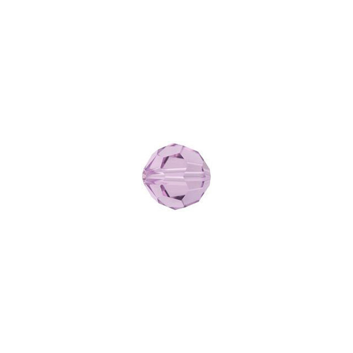 PRESTIGE Crystal, #5000 Round Bead 4mm, Light Amethyst (1 Piece)
