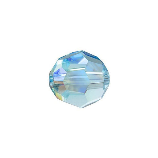 PRESTIGE Crystal, #5000 Round Bead 8mm, Aquamarine Shimmer (1 Piece)