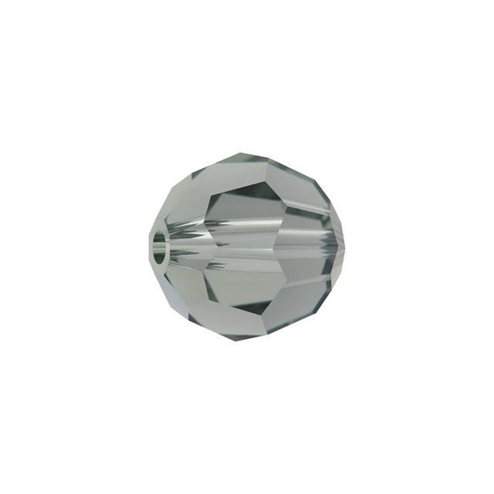 PRESTIGE Crystal, #5000 Round Bead 8mm, Black Diamond (1 Piece)
