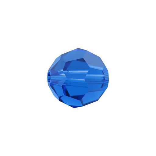 PRESTIGE Crystal, #5000 Round Bead 8mm, Capri Blue (1 Piece)