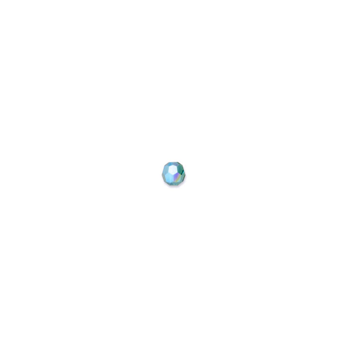 PRESTIGE Crystal, #5000 Round Bead 6mm, Blue Zircon Shimmer (1 Piece)