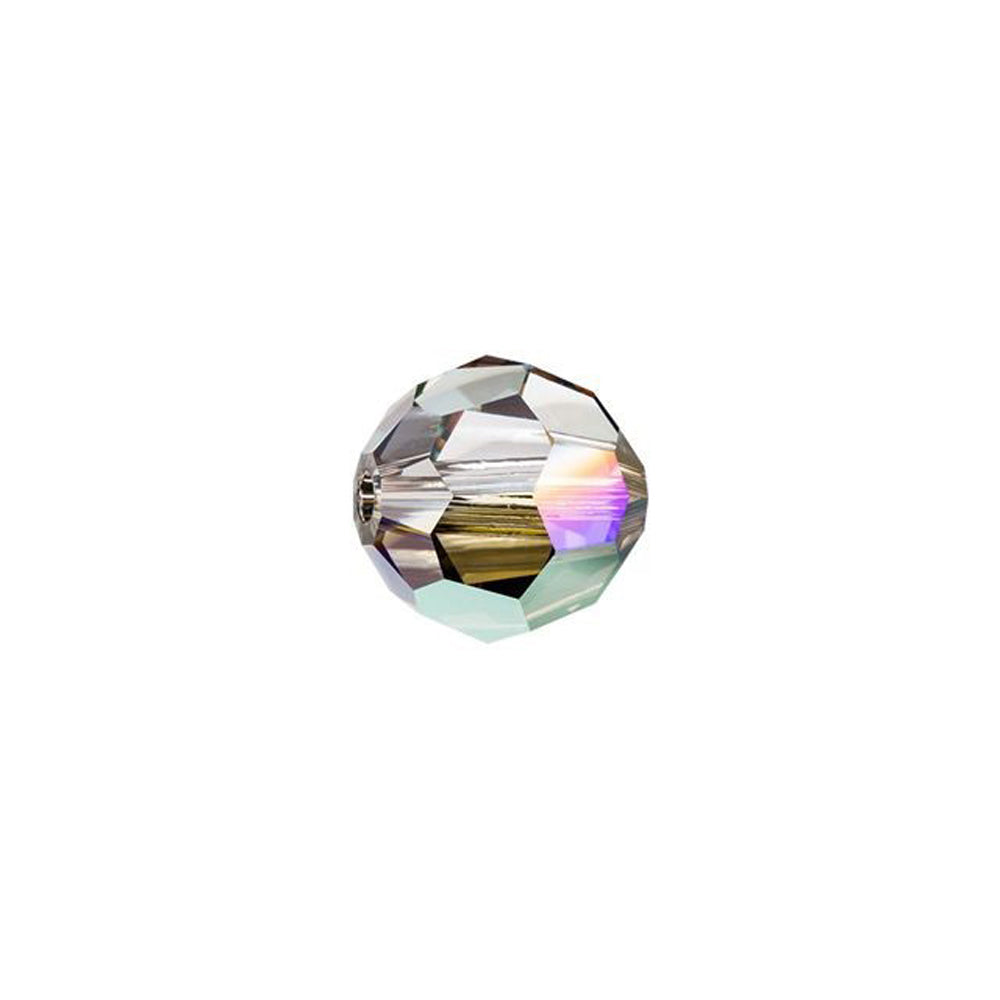 PRESTIGE Crystal, #5000 Round Bead 6mm, Iridescent Green (1 Piece)