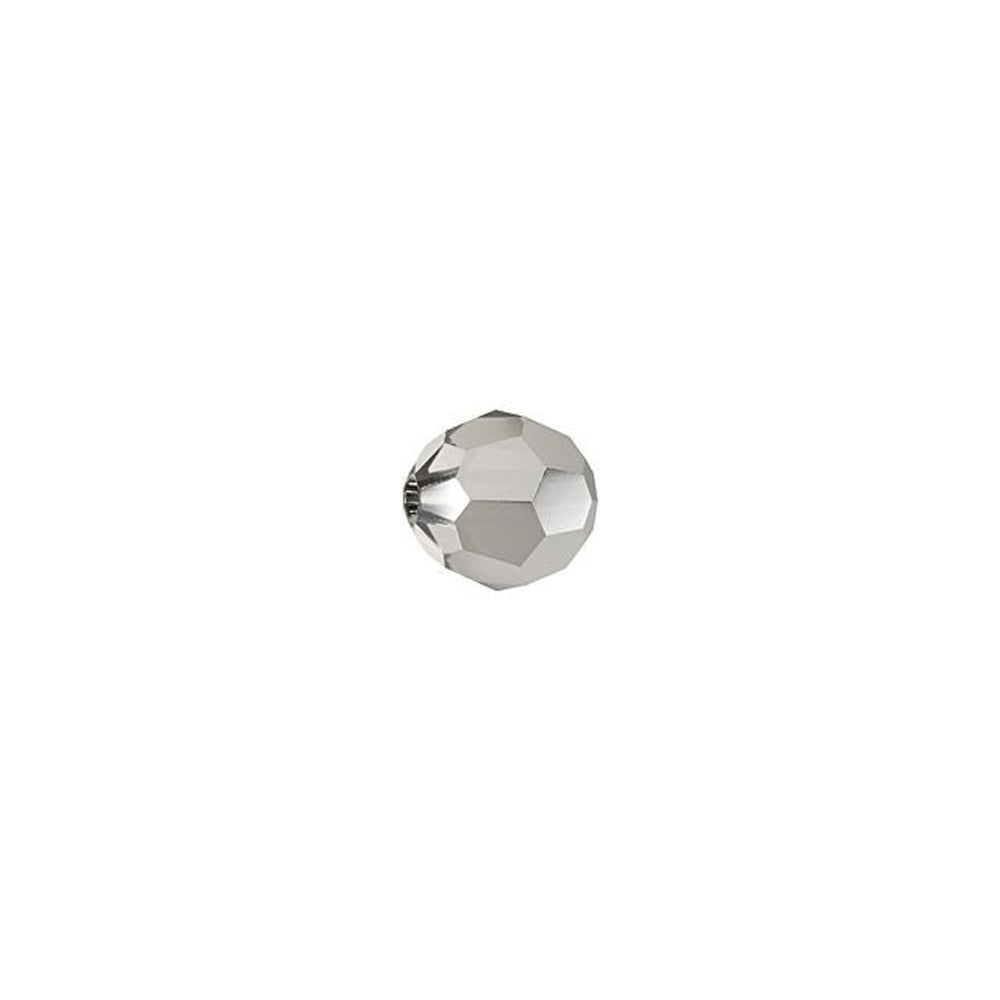 PRESTIGE Crystal, #5000 Round Bead 4mm, Crystal Light Chrome (1 Piece)