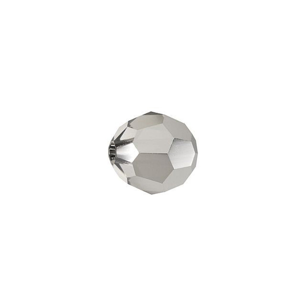 PRESTIGE Crystal, #5000 Round Bead 6mm, Crystal Light Chrome (1 Piece)