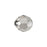 PRESTIGE Crystal, #5000 Round Bead 8mm, Crystal Light Chrome (1 Piece)