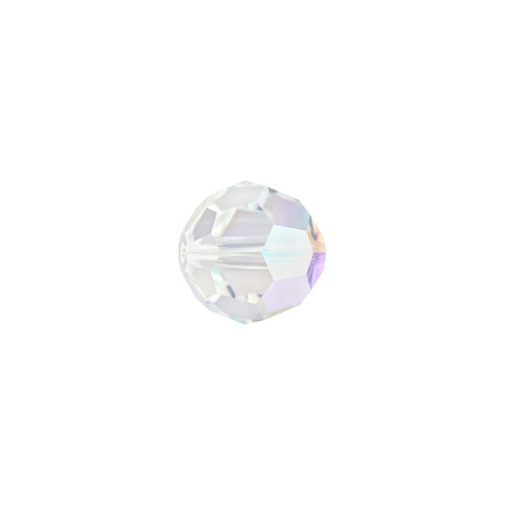 PRESTIGE Crystal, #5000 Round Bead 6mm, Crystal AB (1 Piece)