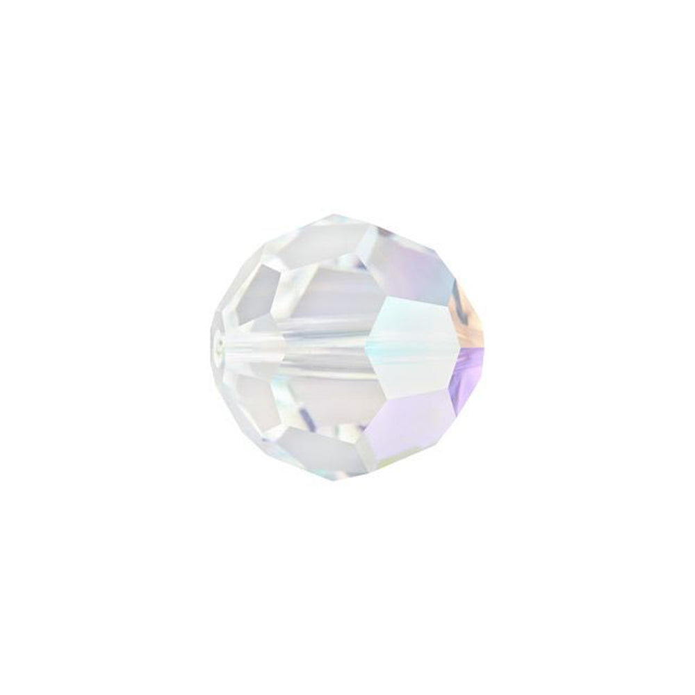 PRESTIGE Crystal, #5000 Round Bead 8mm, Crystal AB (1 Piece)