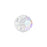 PRESTIGE Crystal, #5000 Round Bead 8mm, Crystal AB (1 Piece)