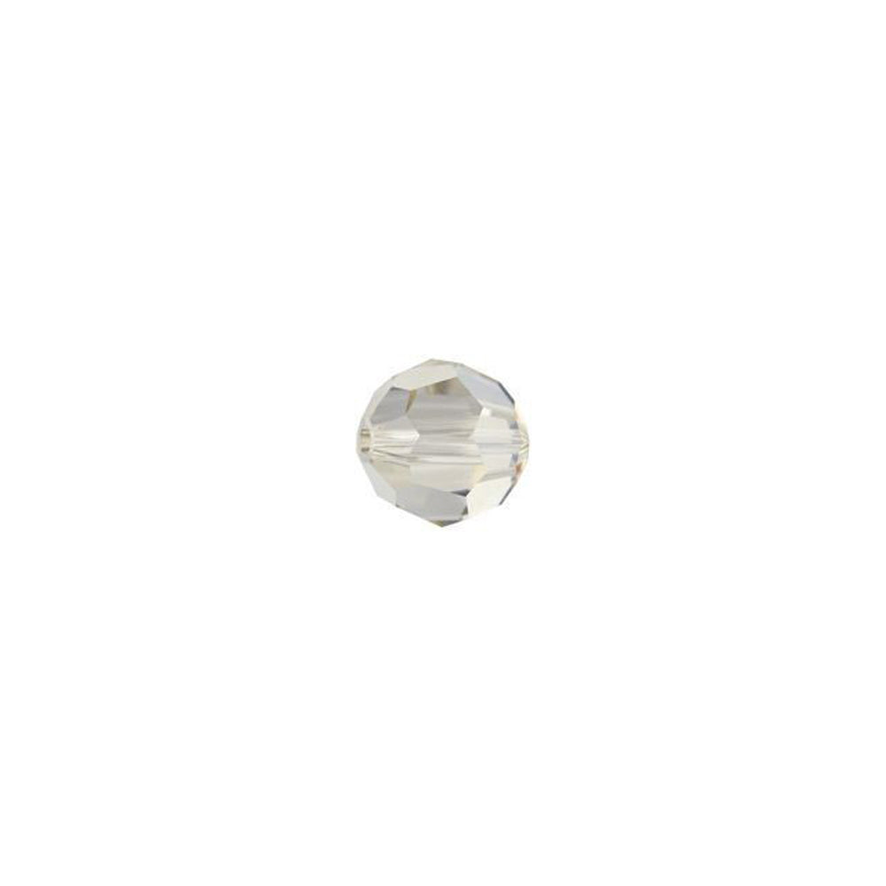 PRESTIGE Crystal, #5000 Round Bead 4mm, Crystal Silver Shade (1 Piece)