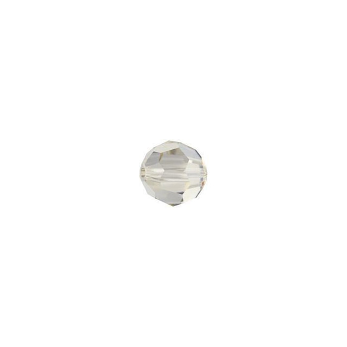 PRESTIGE Crystal, #5000 Round Bead 4mm, Crystal Silver Shade (1 Piece)