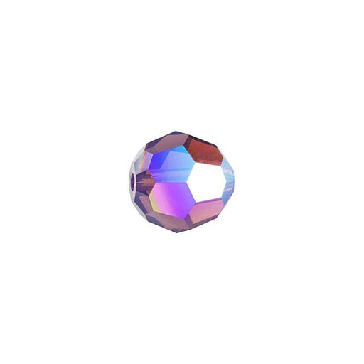 PRESTIGE Crystal, #5000 Round Bead 6mm, Cyclamen Opal Shimmer (1 Piece)