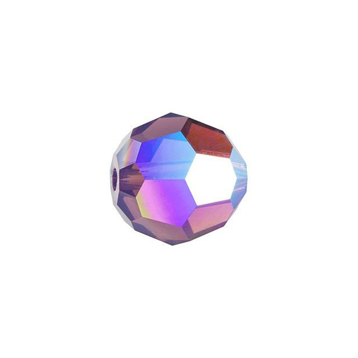PRESTIGE Crystal, #5000 Round Bead 8mm, Cyclamen Opal Shimmer (1 Piece)