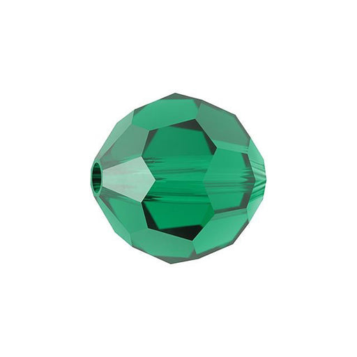 PRESTIGE Crystal, #5000 Round Bead 10mm, Emerald (1 Piece)