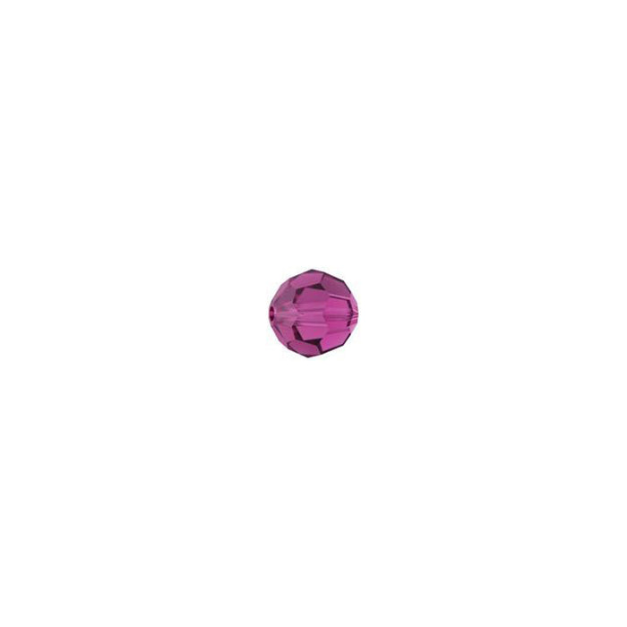 PRESTIGE Crystal, #5000 Round Bead 3mm, Fuchsia (1 Piece)
