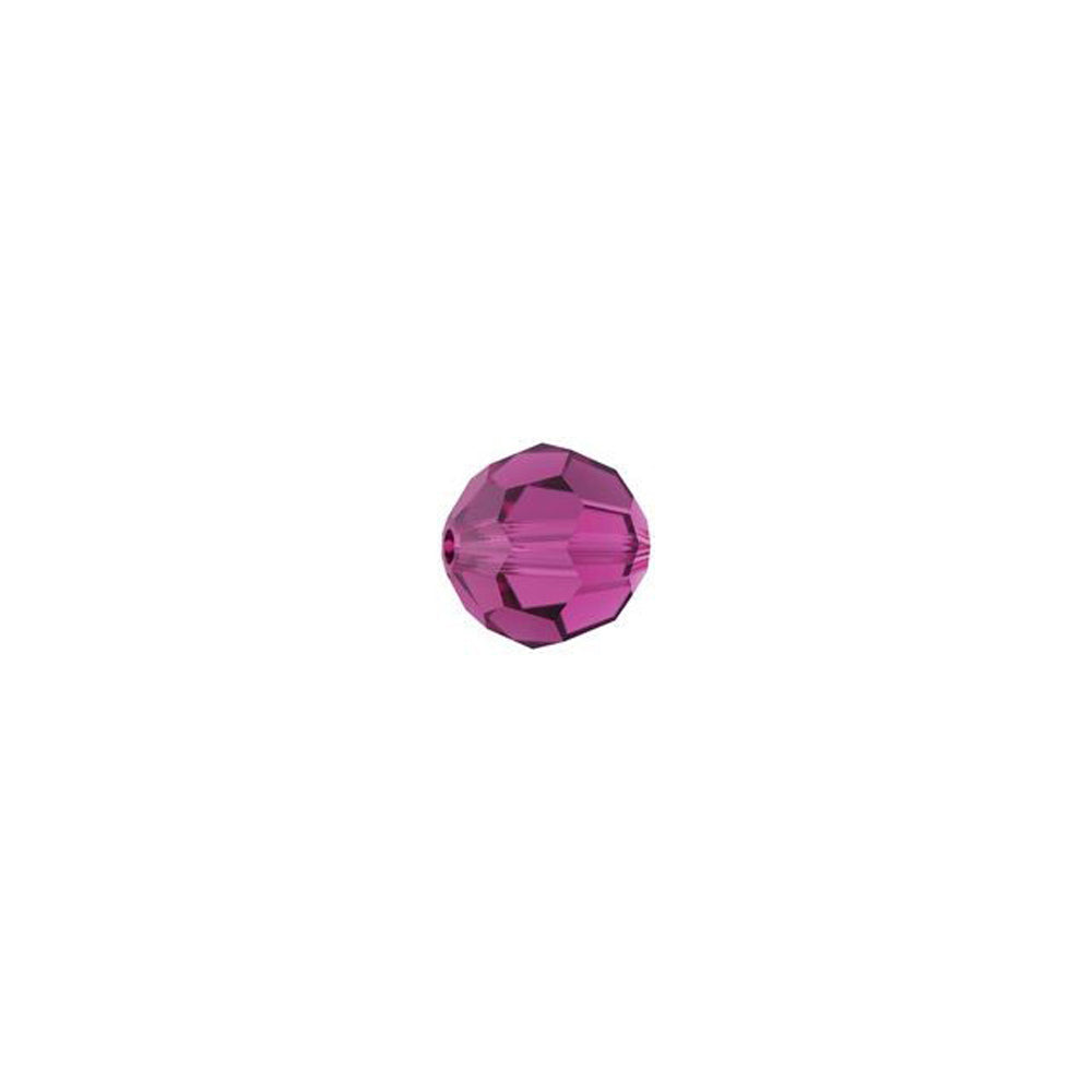 PRESTIGE Crystal, #5000 Round Bead 4mm, Fuchsia (1 Piece)