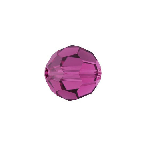 PRESTIGE Crystal, #5000 Round Bead 8mm, Fuchsia (1 Piece)