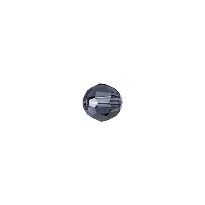 PRESTIGE Crystal, #5000 Round Bead 4mm, Graphite (1 Piece)