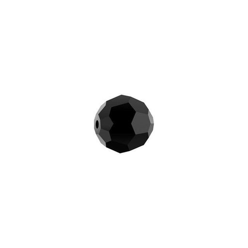 PRESTIGE Crystal, #5000 Round Bead 5mm, Jet (1 Piece)