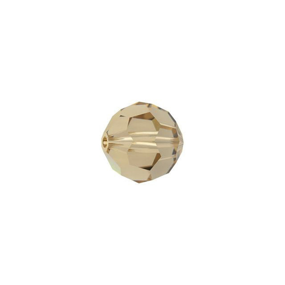 PRESTIGE Crystal, #5000 Round Bead 6mm, Light Colorado Topaz (1 Piece)