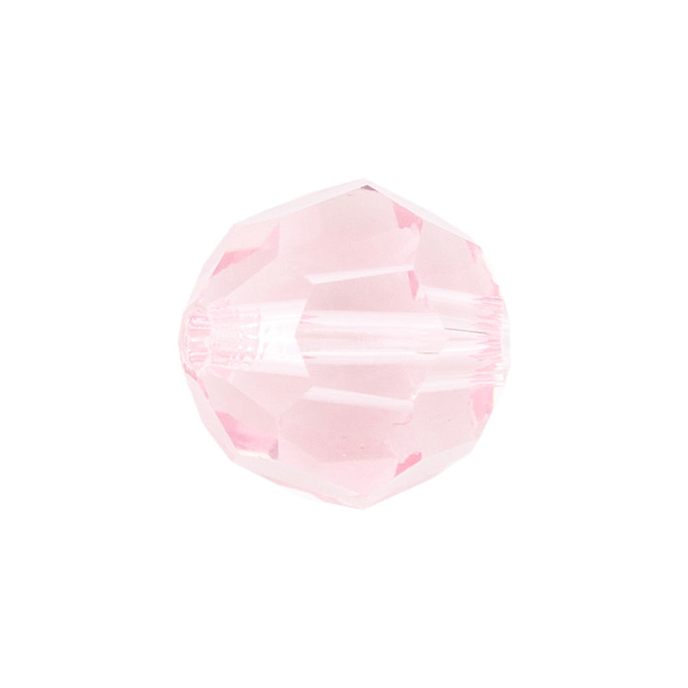 PRESTIGE Crystal, #5000 Round Bead 10mm, Light Rose (1 Piece)