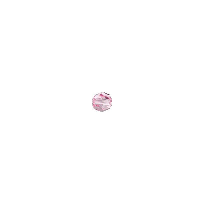 PRESTIGE Crystal, #5000 Round Bead 2mm, Light Rose (1 Piece)