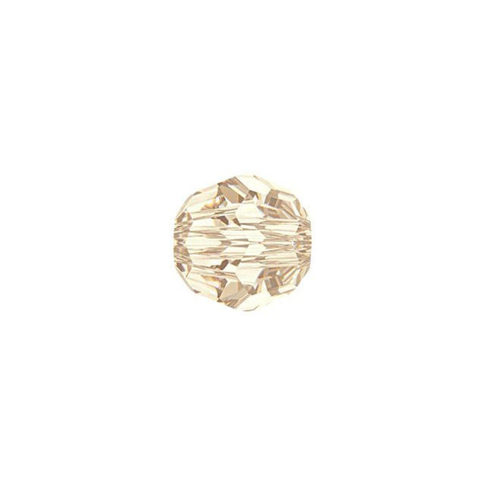 PRESTIGE Crystal, #5000 Round Bead 6mm, Light Silk (1 Piece)
