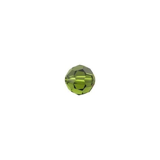 PRESTIGE Crystal, #5000 Round Bead 4mm, Olivine (1 Piece)