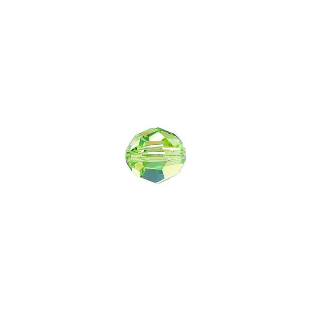 PRESTIGE Crystal, #5000 Round Bead 4mm, Peridot Shimmer (1 Piece)