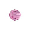 PRESTIGE Crystal, #5000 Round Bead 8mm, Rose (1 Piece)