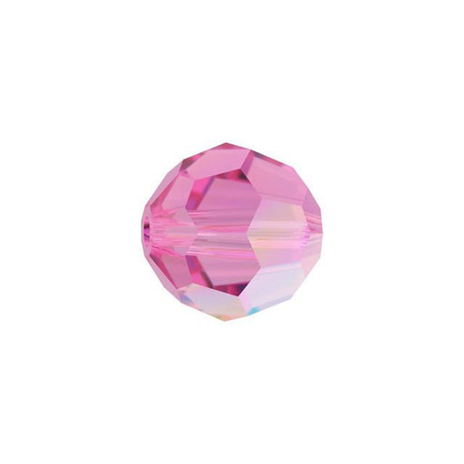 PRESTIGE Crystal, #5000 Round Bead 8mm, Rose AB (1 Piece)