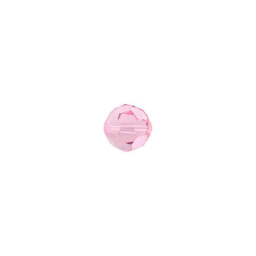 PRESTIGE Crystal, #5000 Round Bead 4mm, Light Rose (1 Piece)