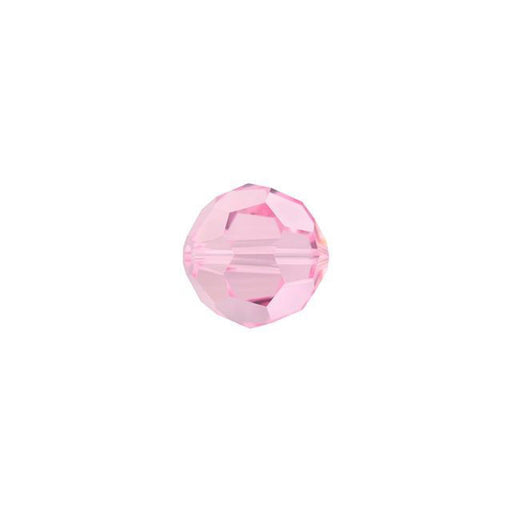 PRESTIGE Crystal, #5000 Round Bead 6mm, Light Rose (1 Piece)