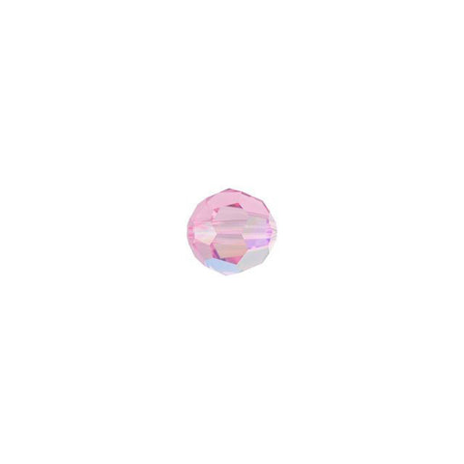 PRESTIGE Crystal, #5000 Round Bead 4mm, Light Rose AB (1 Piece)