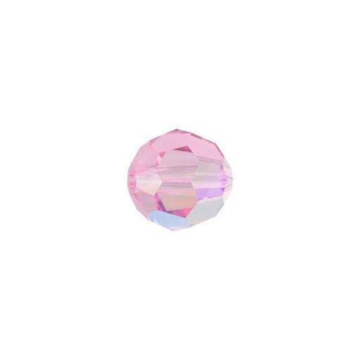 PRESTIGE Crystal, #5000 Round Bead 6mm, Light Rose AB (1 Piece)