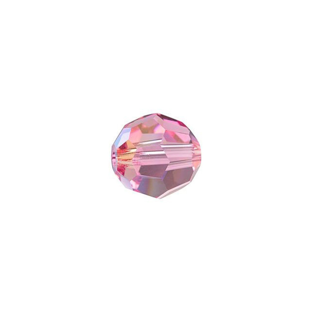 PRESTIGE Crystal, #5000 Round Bead 6mm, Rose Shimmer (1 Piece)