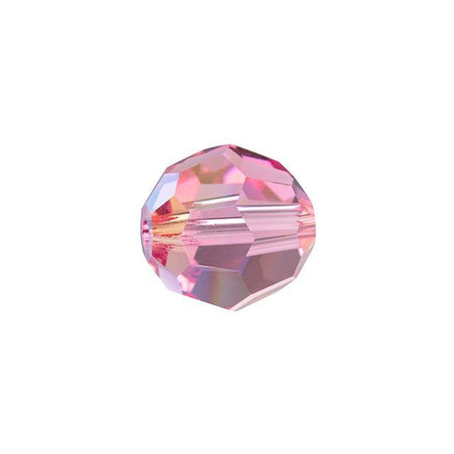 PRESTIGE Crystal, #5000 Round Bead 8mm, Rose Shimmer (1 Piece)