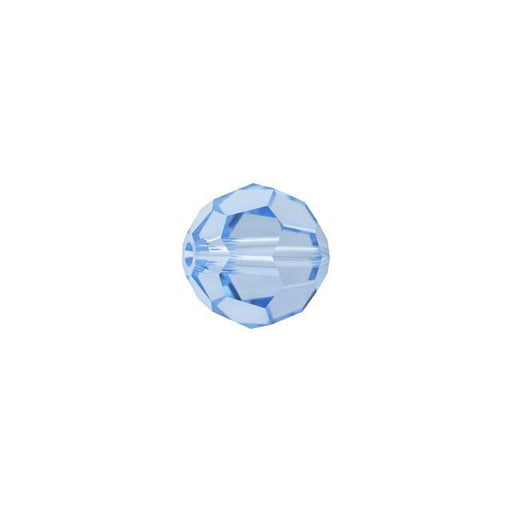 PRESTIGE Crystal, #5000 Round Bead 6mm, Light Sapphire (1 Piece)